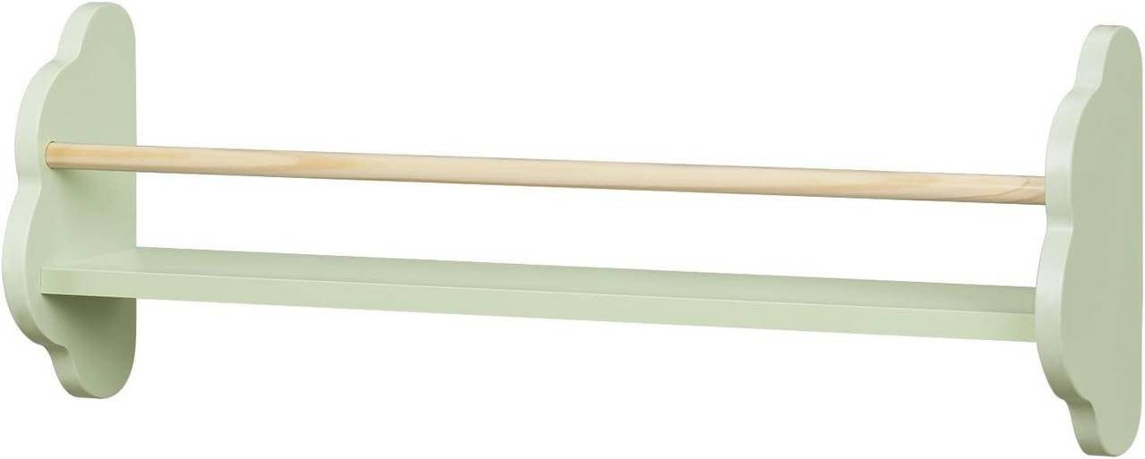 24goodz Set of 3 Children's Bookshelves - Adorable Cloud Design - E1 MDF and Pine Wood - For Kids - 45/55/65 x 12.7 x 23 cm