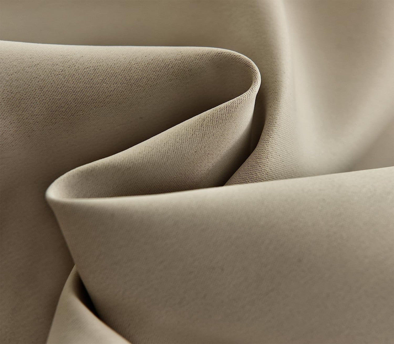 24goodz 2 Pieces Heat-insulating Blackout Curtains - Elegant Design - Energy Saving & Noise Absorption - 100% Polyester - For Home & Office - Grey White - sd