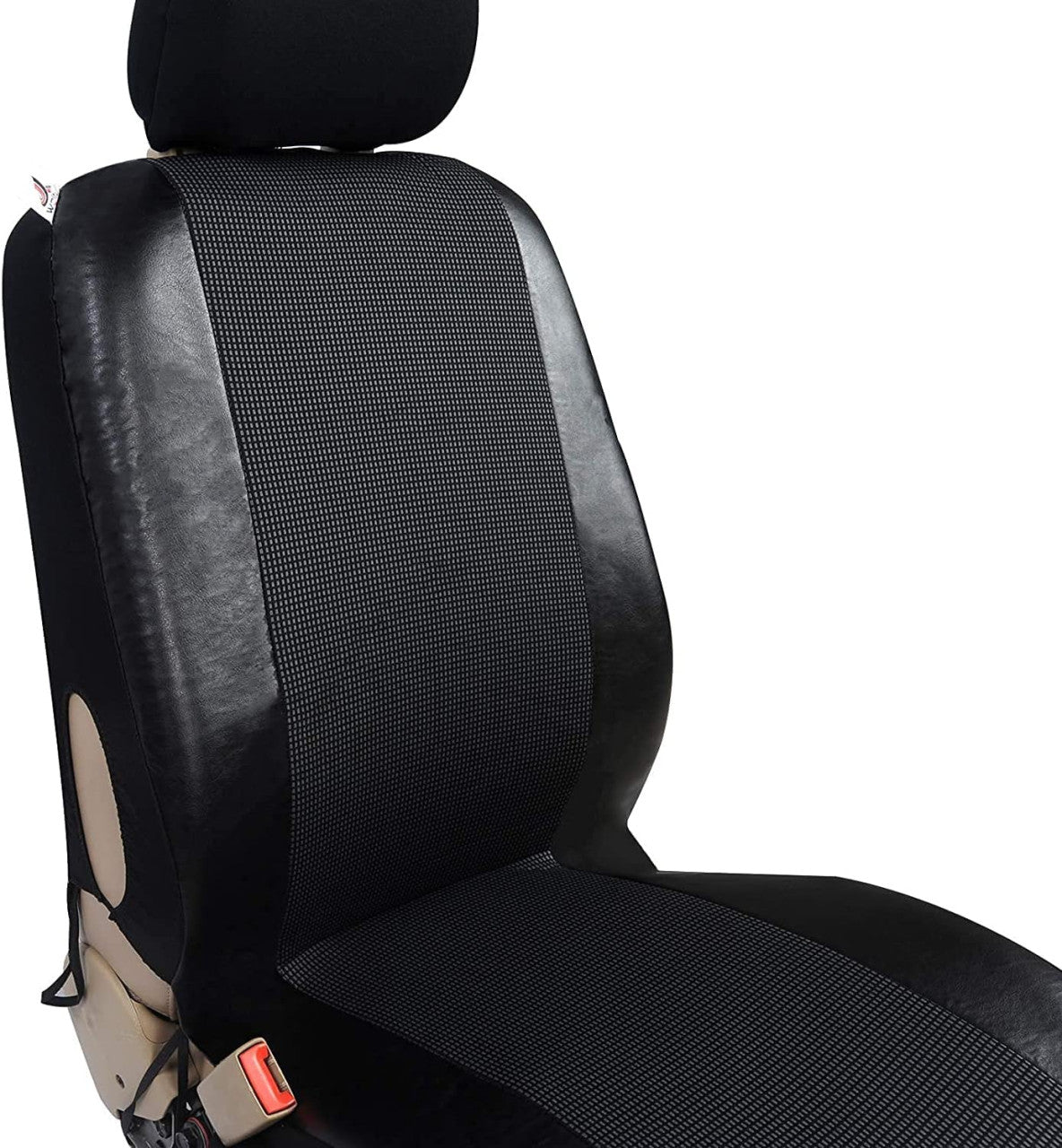 24goodz Universal Car Seat Covers for Vans - Durable and Easy to Clean - 100% Polyester - For Van Owners - Black