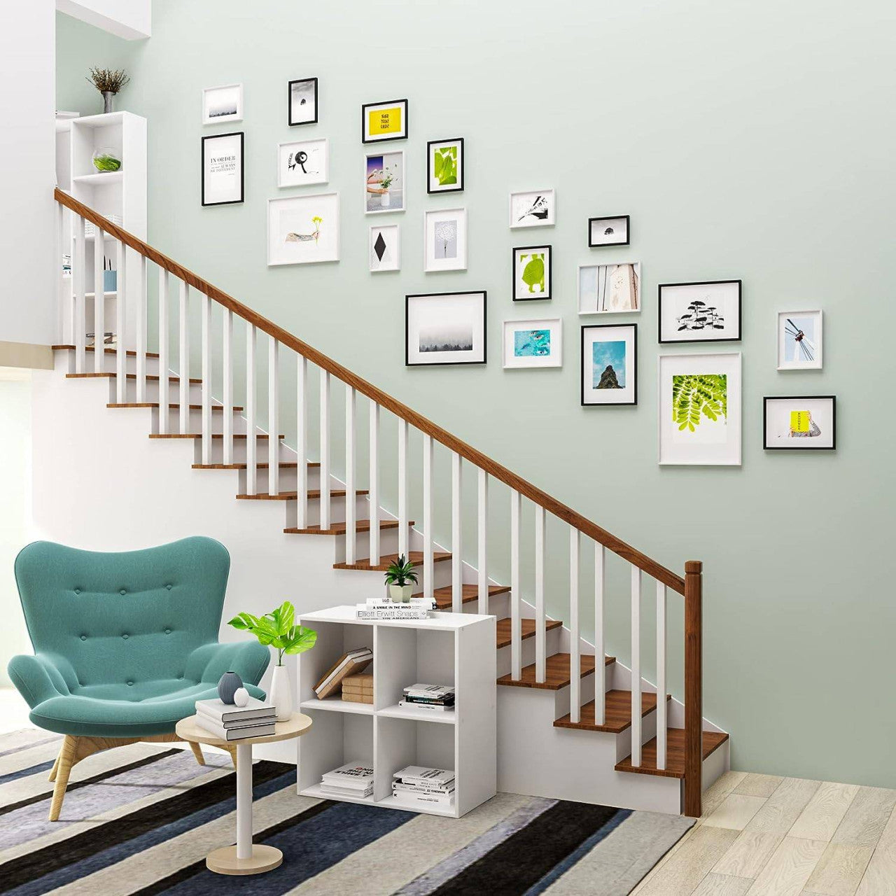 24goodz Set of 3 Photo Frames with Mat - Durable and Stylish - Plastic Frame with Glass Front - For Everyone - Black 28x35cm - sz