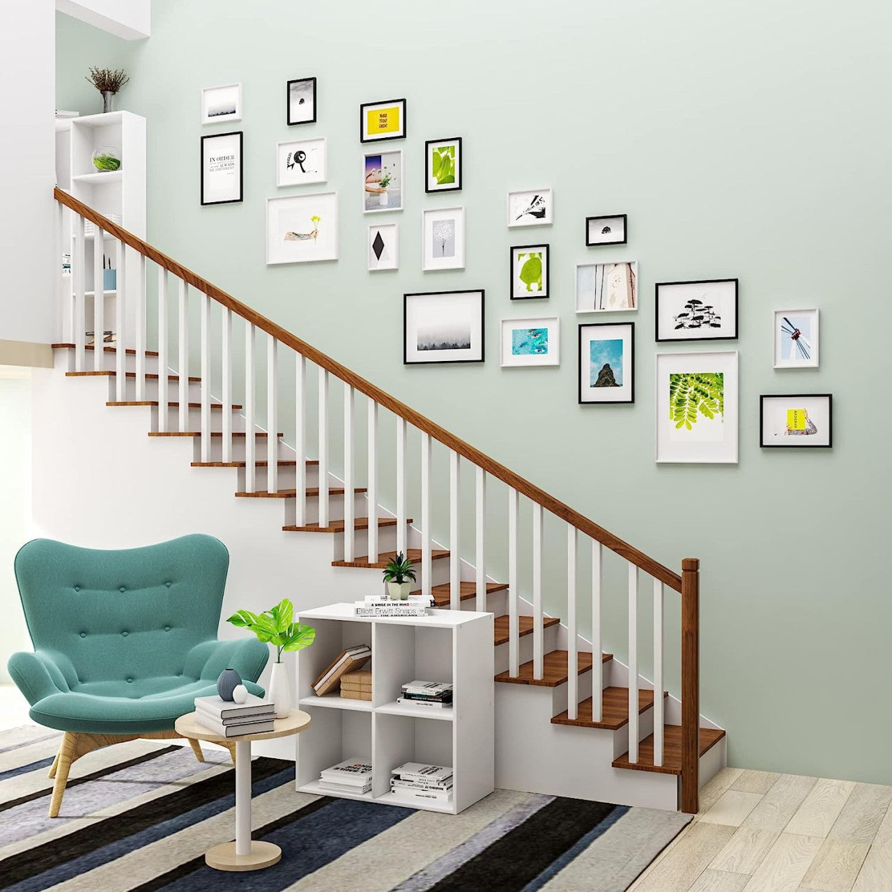 24goodz Photo Frame Gallery with Mat - Versatile for Various Photo Sizes - Durable Plastic and Real Glass - For Home Decor - Bronze - sz