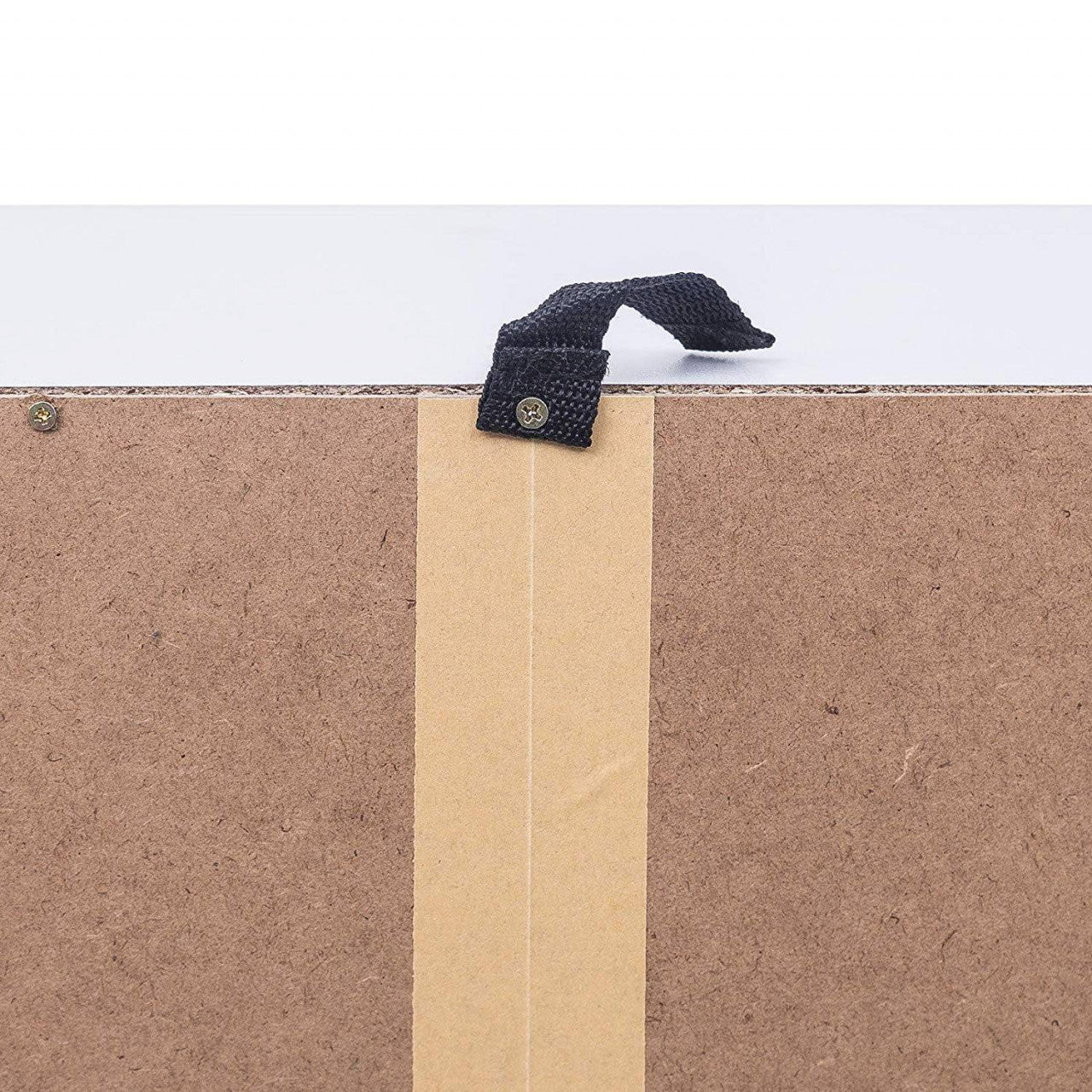 24goodz White Bookcase with 6 Compartments - Space-Saving Design - Sturdy MDF - For Home Organization - 50 x 30 x 118 cm - ws