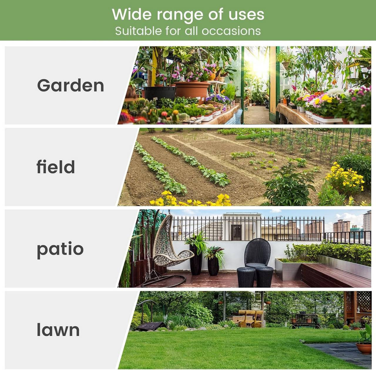 24goodz Greenhouse - Optimal Climate for Plants - Durable and Stable - Steel Frame - For Garden Enthusiasts - White