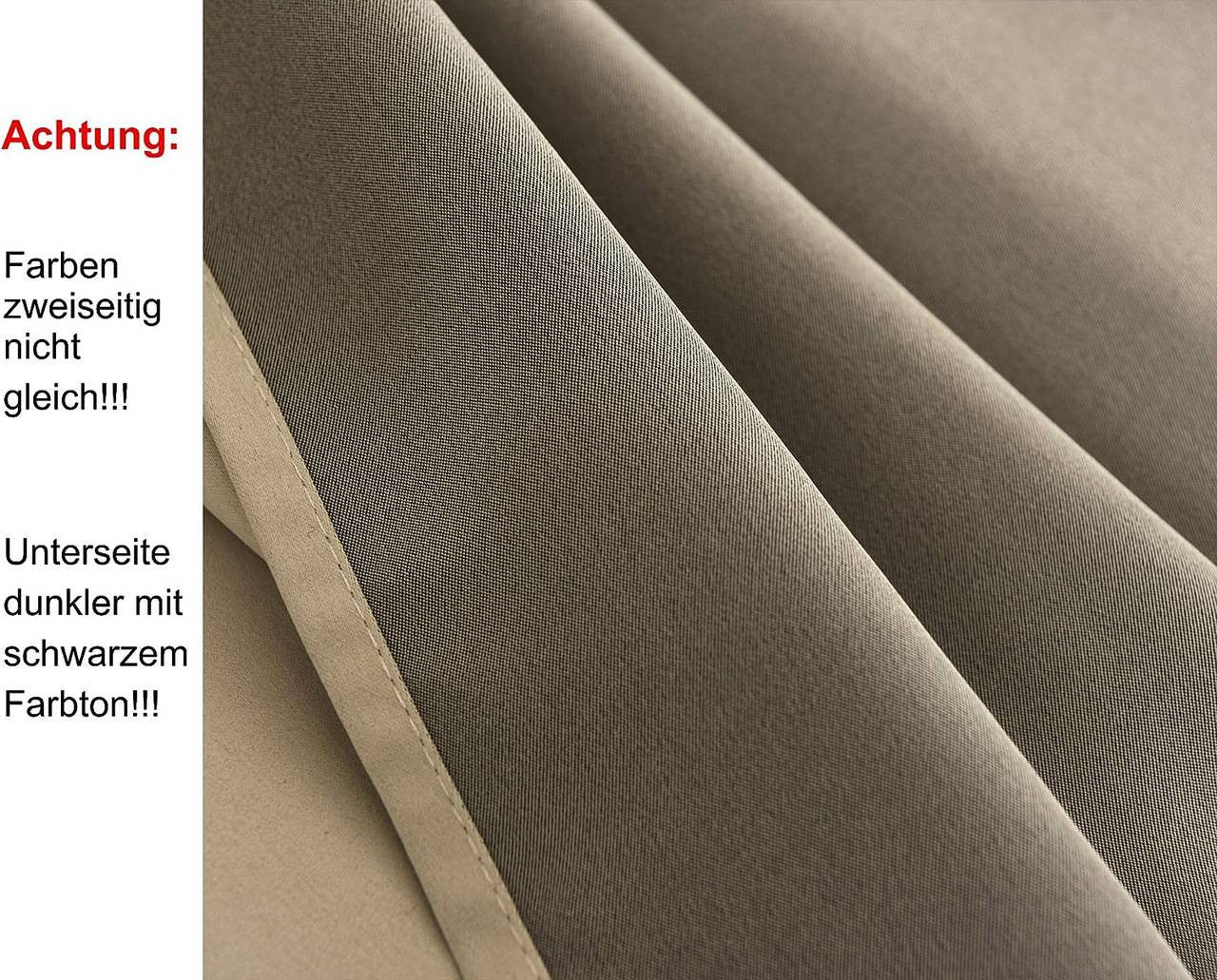 24goodz Blackout Curtain - Energy Saving - Sound Absorbing - 100% Polyester - Grey - 135x245 cm - sd