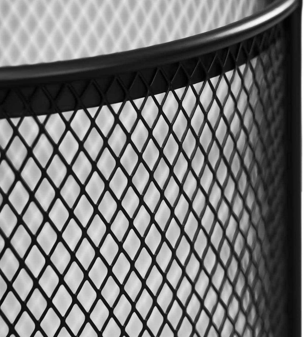 24goodz Umbrella Stand with Water Tray - Large Capacity - Robust & Stable - Iron - Grey - 23 x 49 cm