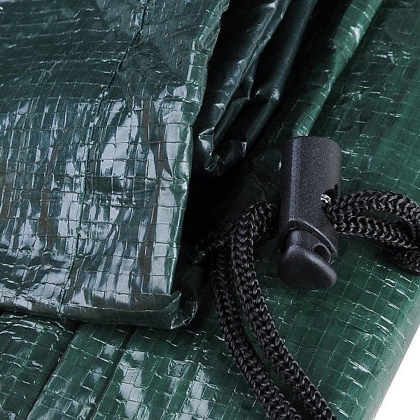 24goodz Garden Furniture Cover - Durable and Weatherproof - PE Fabric - Green - 140/175x135x105 cm - gn