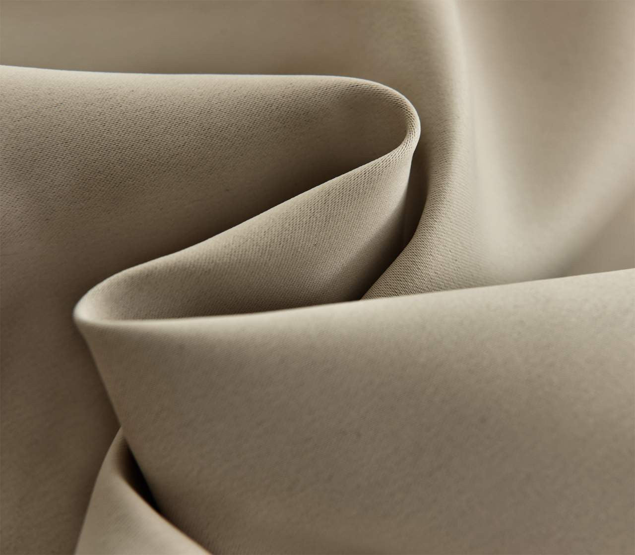 24goodz Sheer Curtains with Eyelets - Energy-Saving & Sound-Absorbing - 100% Polyester - For Any Room - Sand 135x225 cm - sd