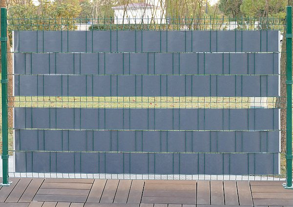 24goodz Privacy Screen 450g/m² PVC - Durable and Weather-Resistant - PVC - For Gardens and Balconies - Anthracite