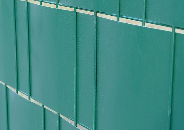 24goodz Privacy Strips - High-Quality UV Resistant - Easy to Install - PVC - For Outdoor Spaces - Green - gn