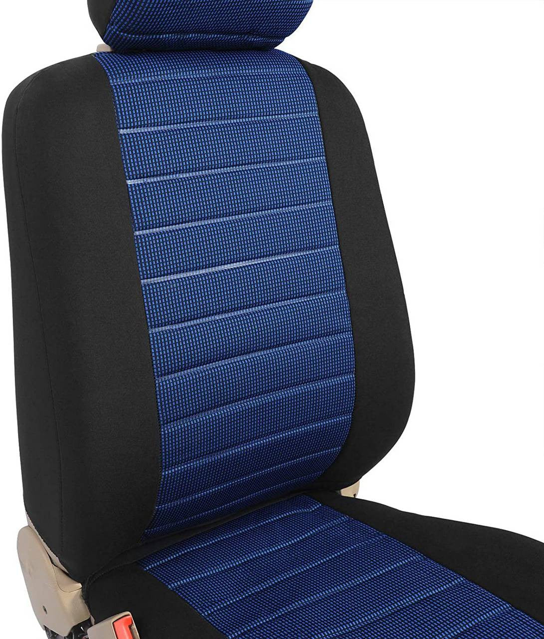 24goodz Universal Car Seat Cover - Durable and Easy to Install - 100% Polyester - For Families - Blue
