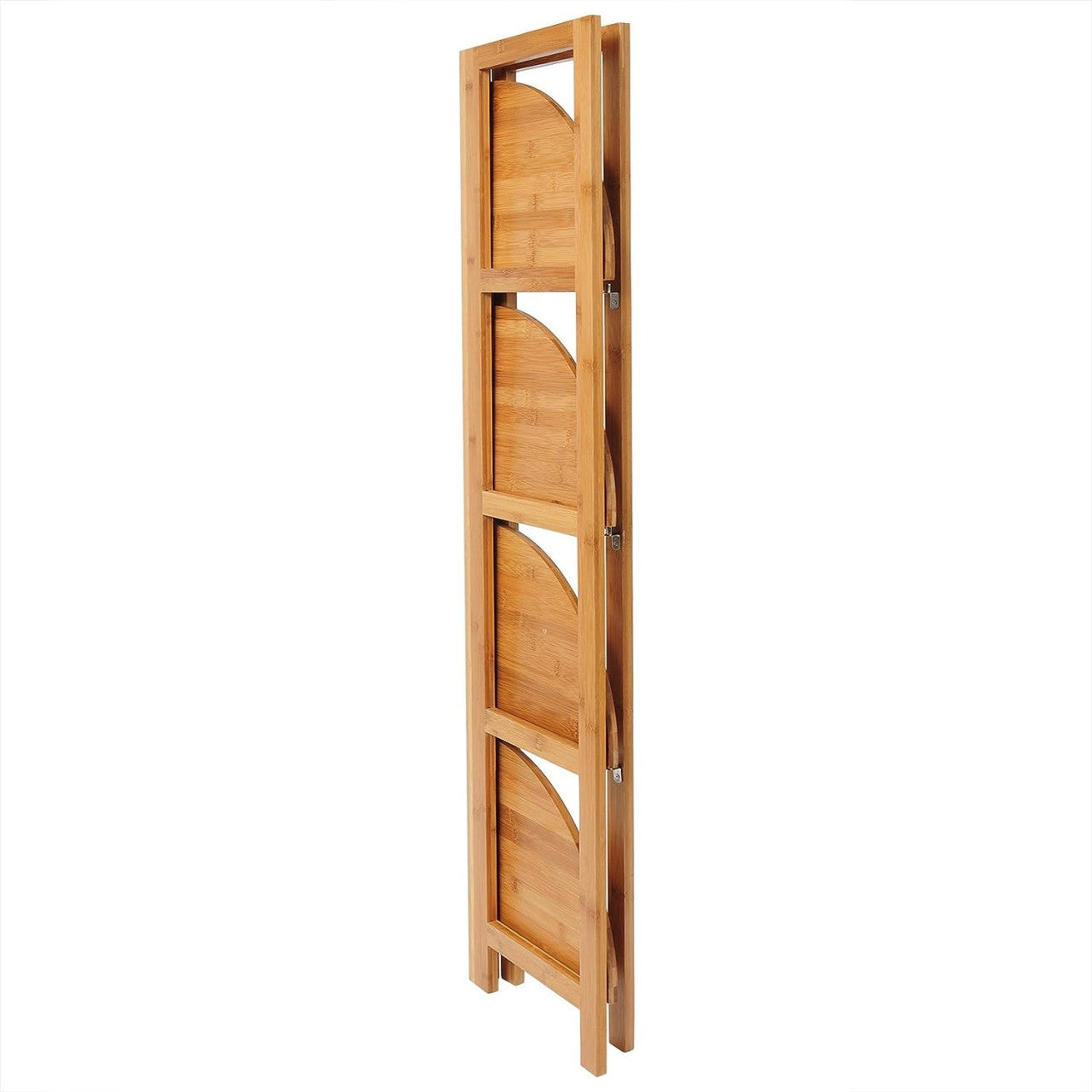 24goodz Bamboo Standing Shelf - Stylish and Functional - 100% Bamboo - For Home and Office - Natural - br
