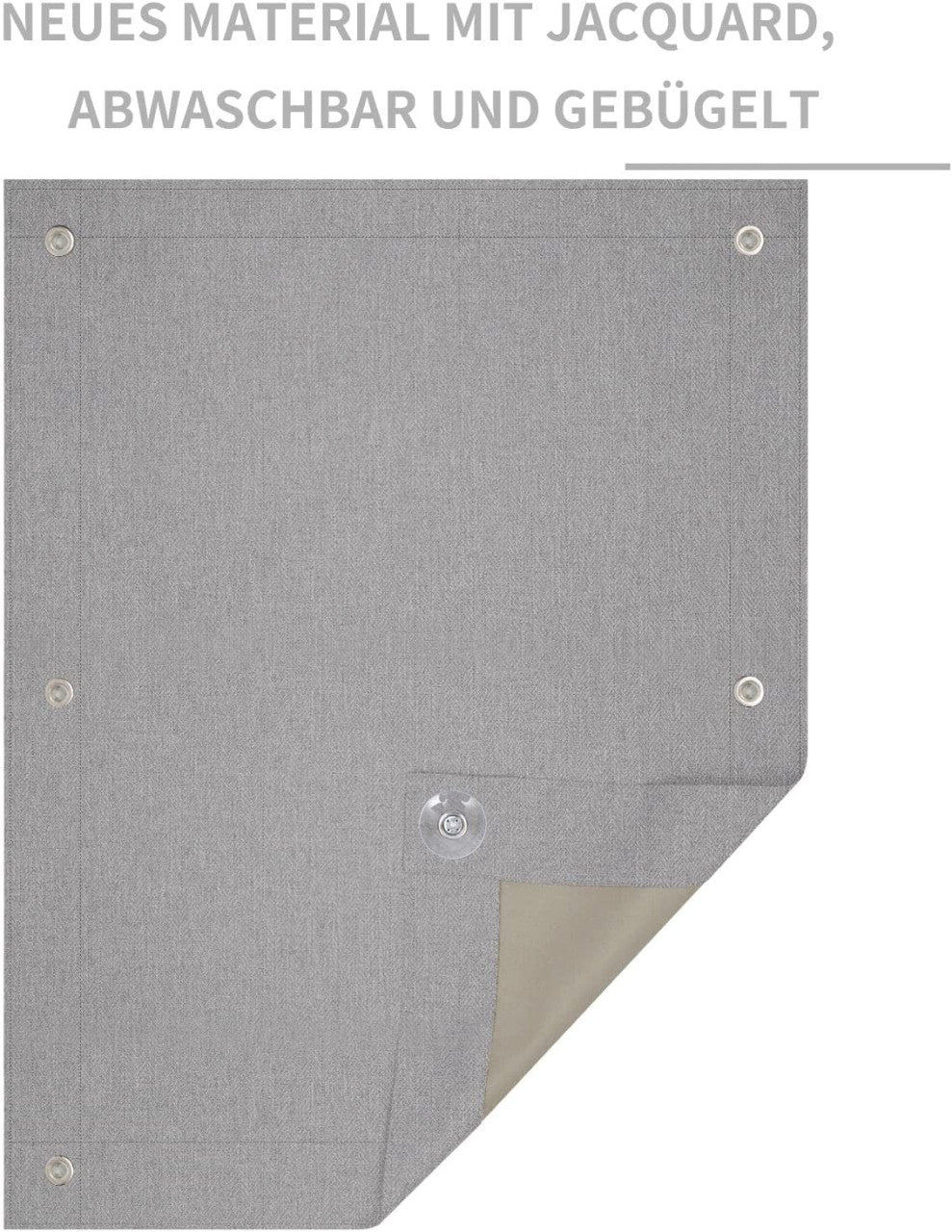 24goodz Thermal Skylight Roller Blind - Easy Installation - 100% Light Blocking - Polyester - Grey - 60x93 cm - dgr