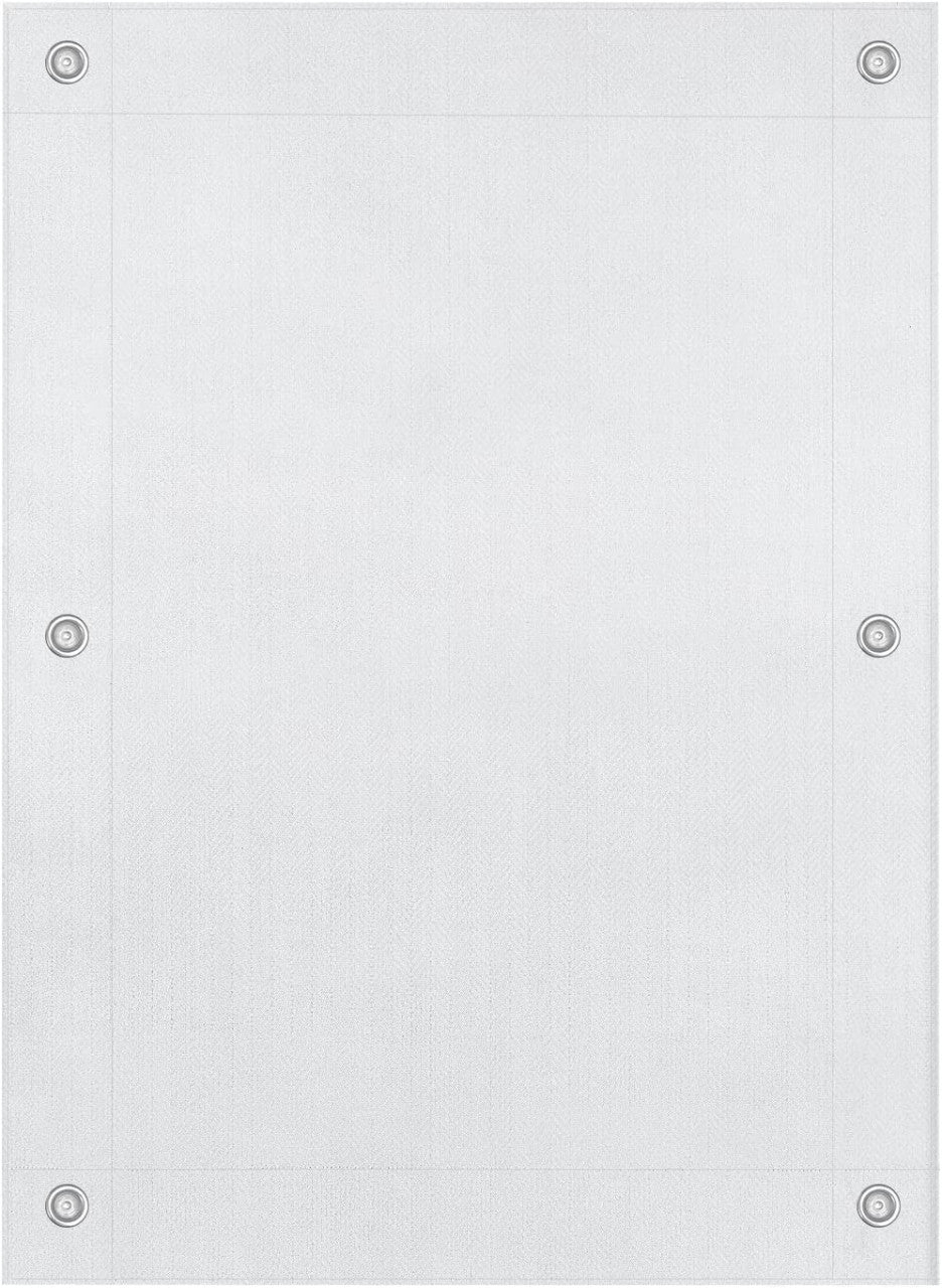 24goodz Blackout Roller Blind for Roof Windows - Improved Suction Cups - 100% Light Blocking - Polyester - For Home and Office - White 60x73 cm