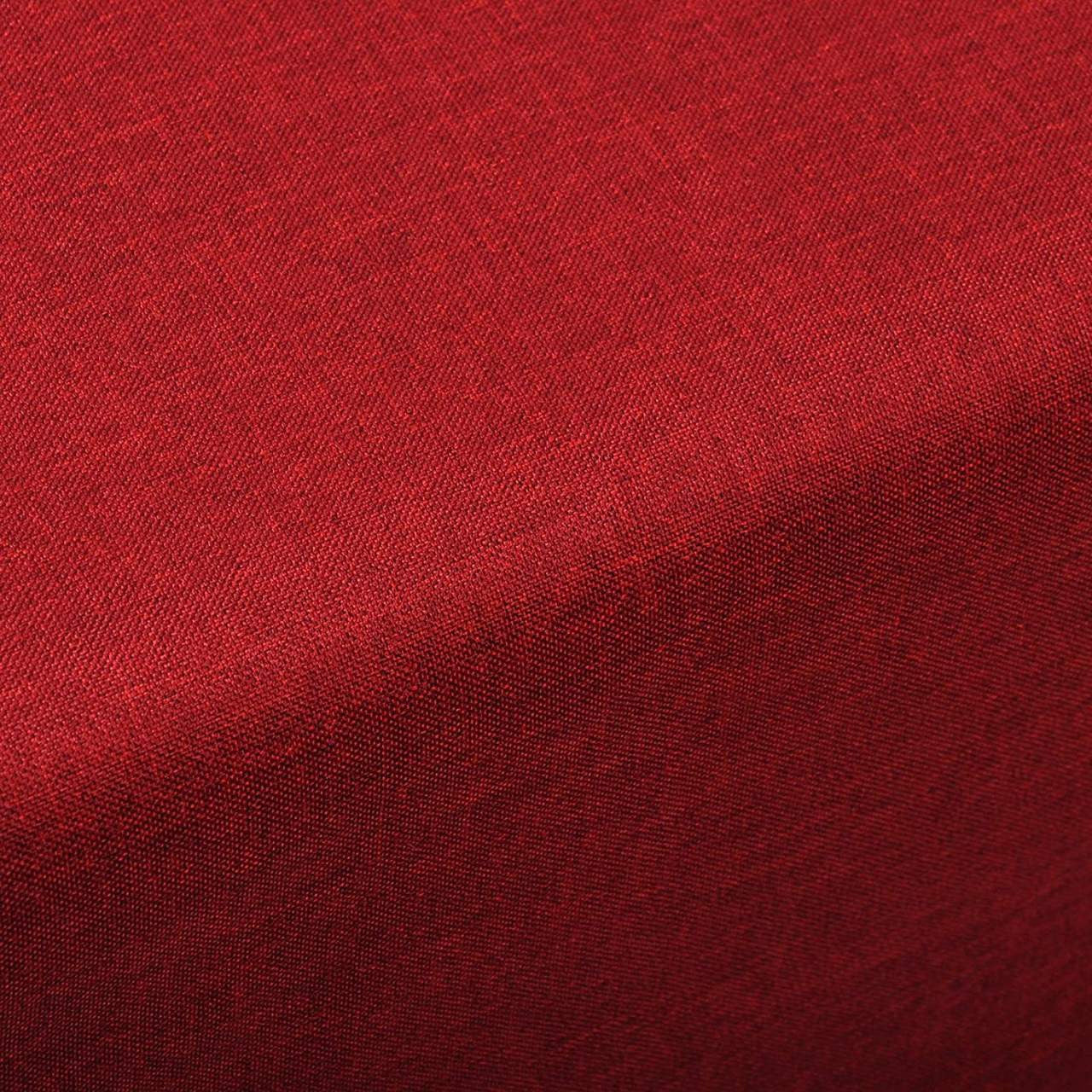 24goodz Tablecloth - Water-Repellent - Easy to Maintain - 100% Polyester - Red - 130x160 cm - rt