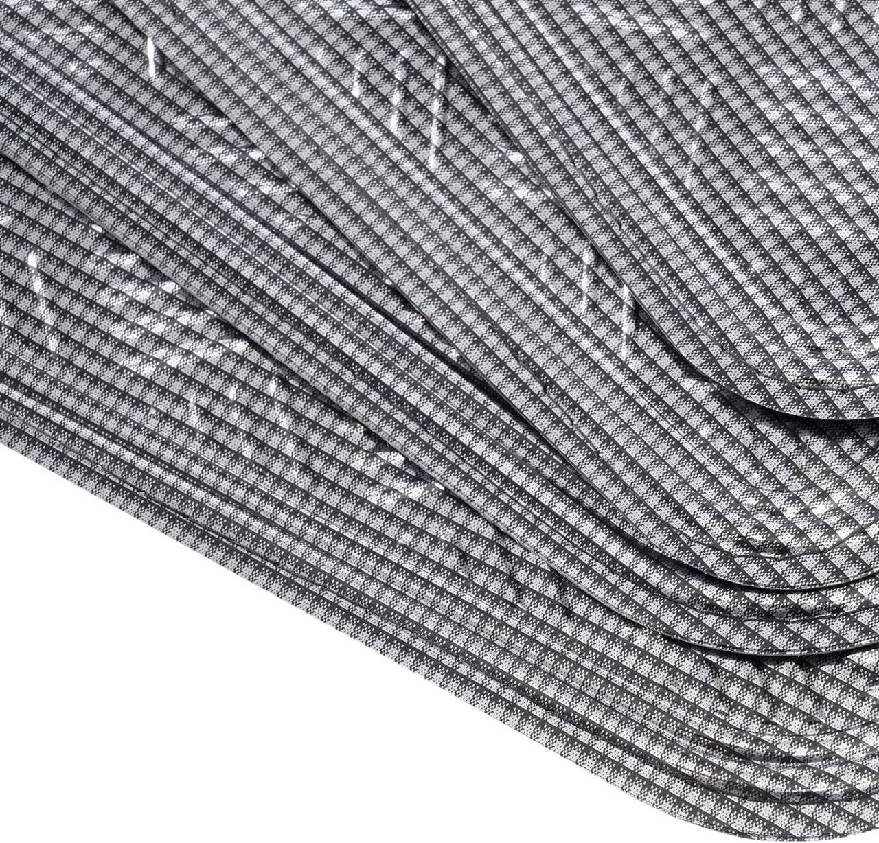 24goodz Universal Car Floor Mats - Durable and Waterproof - PVC - For All Seasons - Anthracite