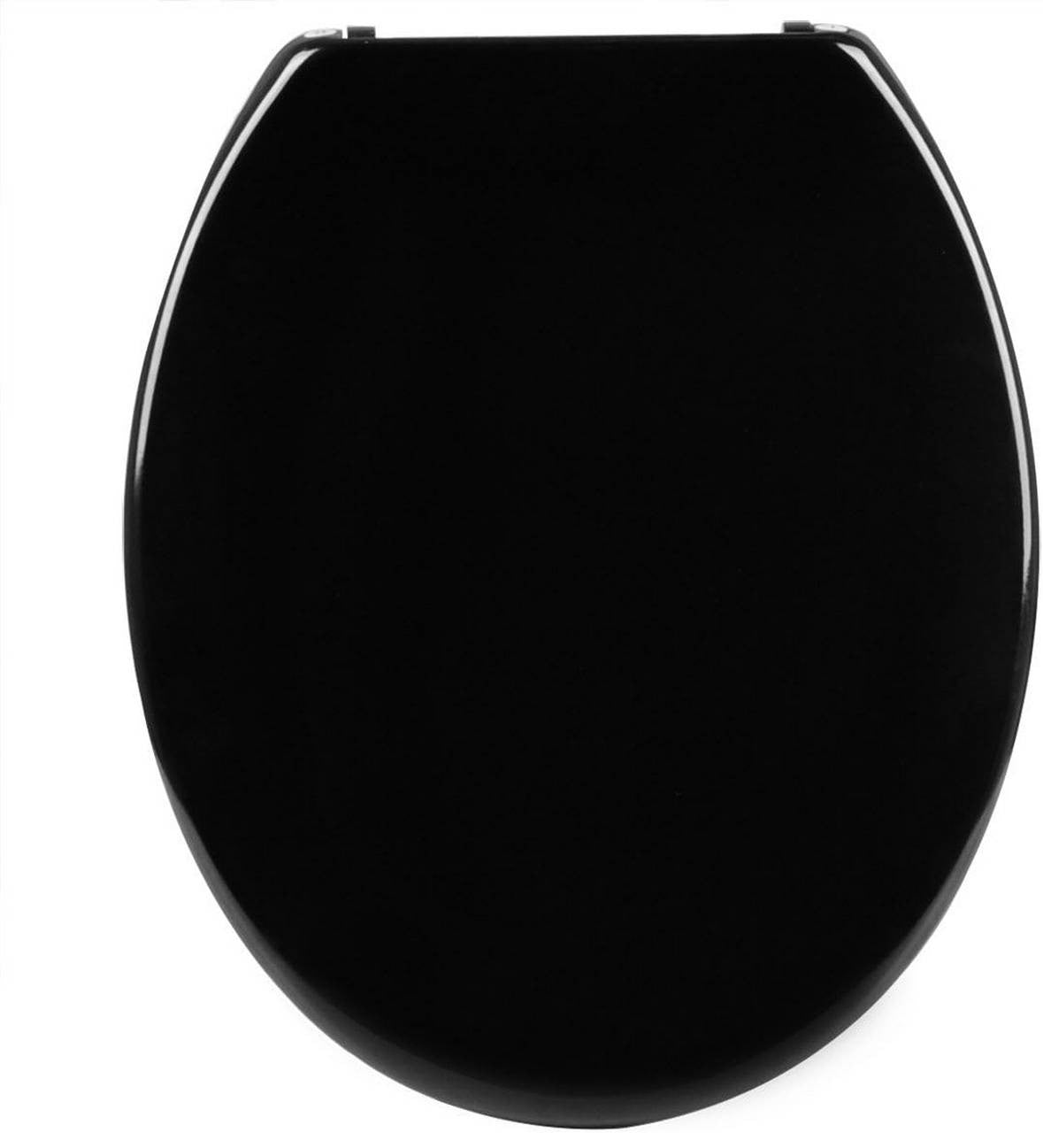 24goodz Oval Duroplast Toilet Seat - Soft-Close Mechanism - Durable - For Standard O-Shaped Toilets - Colourful - 37.1 x 45.5 cm