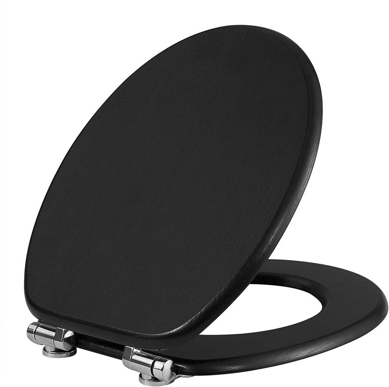 24goodz Toilet Seat with Soft-Close Mechanism - Antibacterial and Water-Resistant - MDF - Universal Fit - Printed Design