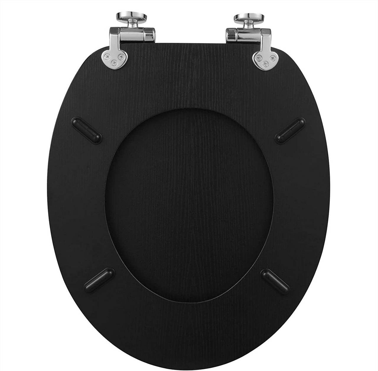 24goodz Toilet Seat with Soft-Close Mechanism - Antibacterial and Water-Resistant - MDF - Universal Fit - Printed Design