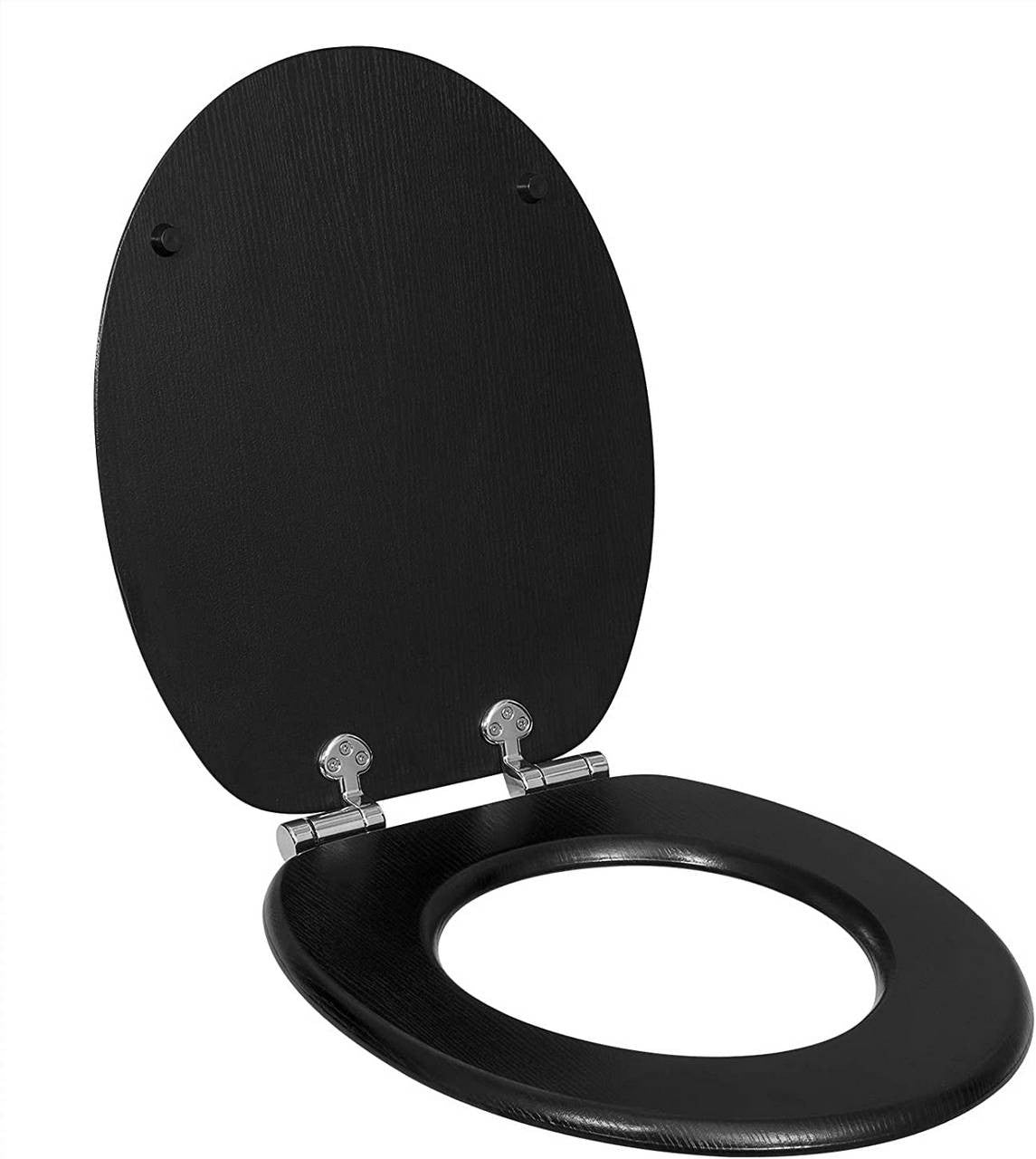 24goodz Toilet Seat with Soft-Close Mechanism - Antibacterial and Water-Resistant - MDF - Universal Fit - Printed Design
