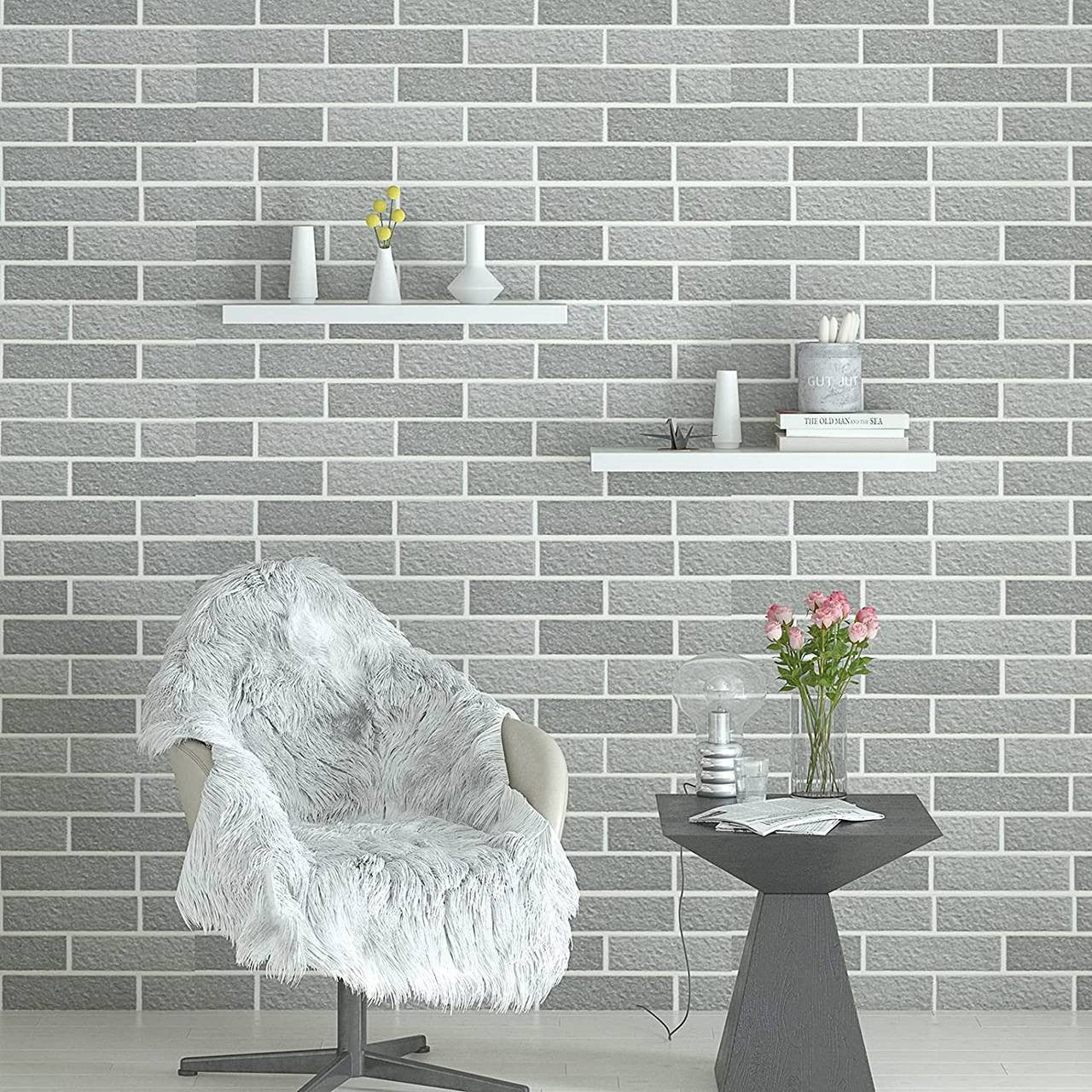 24goodz Floating Shelf - Elegant and Moisture-Resistant - MDF - For Home Organization - White - 25x22.9x3.8cm - ws