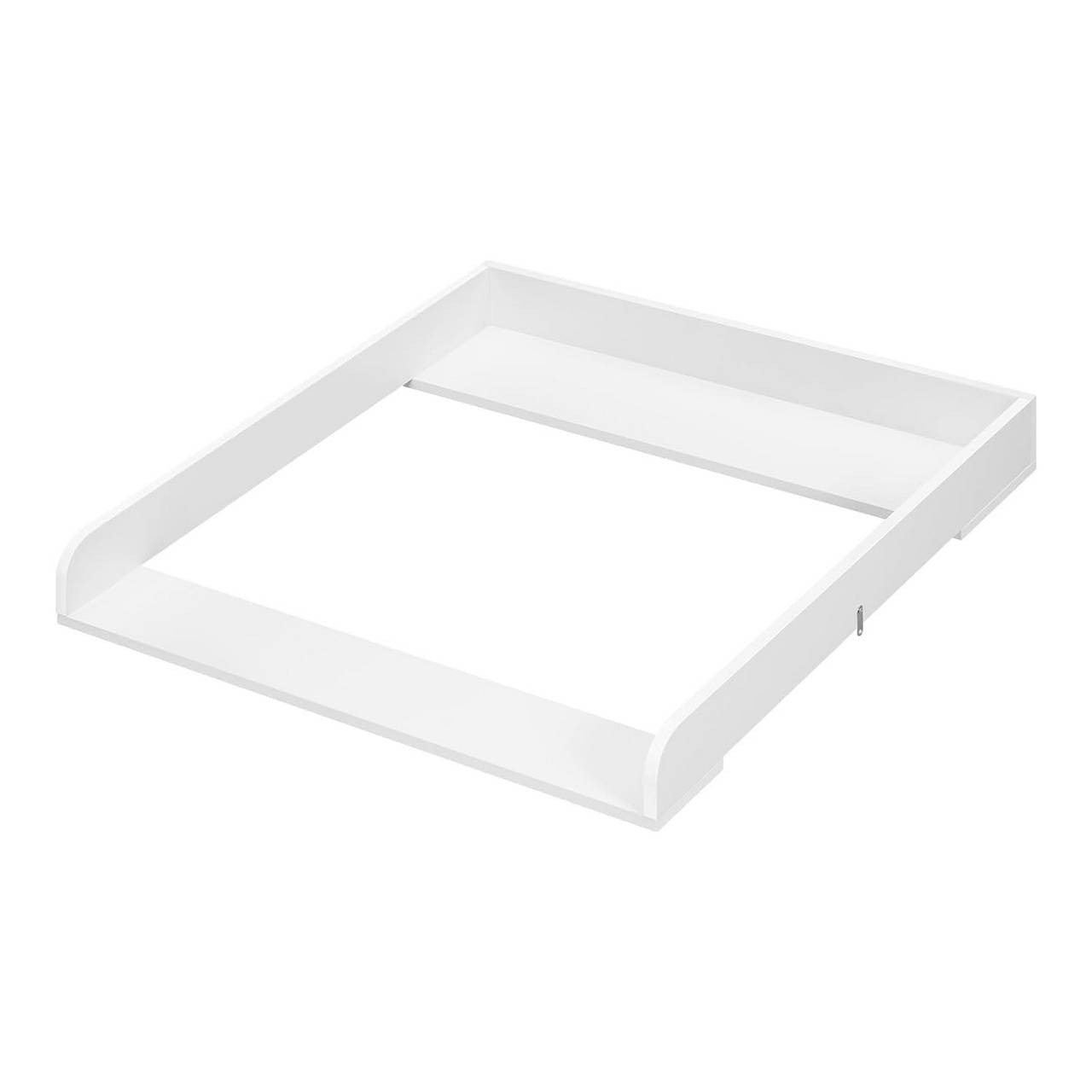 24goodz Changing Table Top - Highly Adjustable - Stable & Safe - MDF - For Babies - White