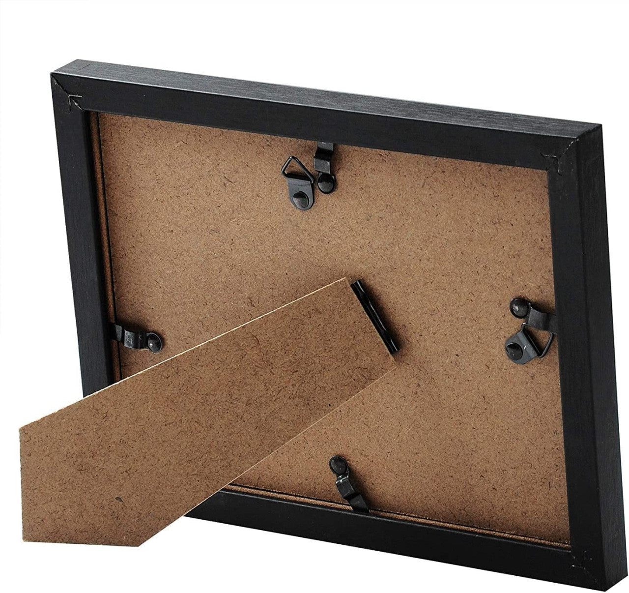 24goodz Set of 3 Photo Frames - Versatile Display Options - MDF - For Home Decor - White - ws