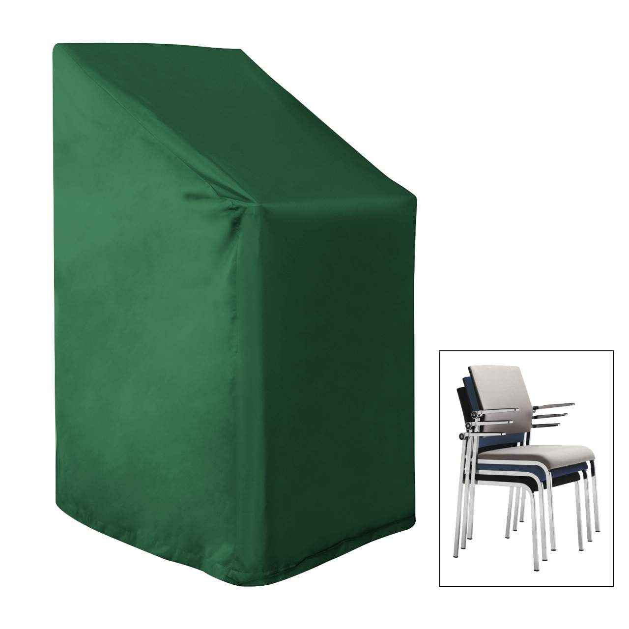24goodz Garden Chair Cover - Durable & Weatherproof - PE Fabric - Green - gn