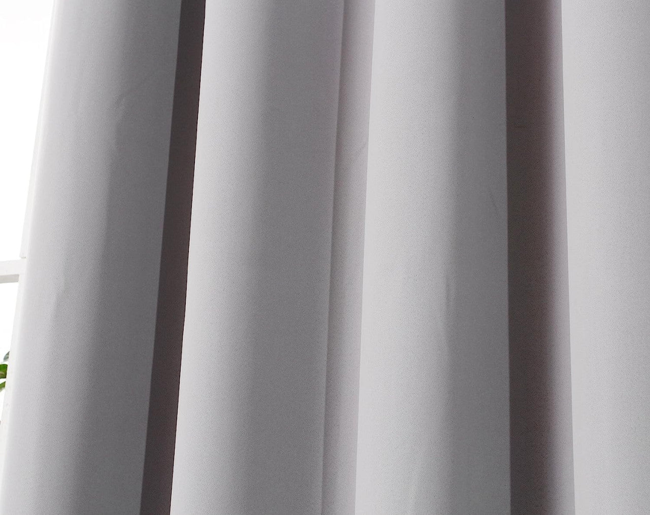24goodz Heat-insulating Blackout Curtains - Effective Light Blockage - Energy Saving & Noise Absorption - 100% Polyester - Dark Grey - 135x225 cm - dg