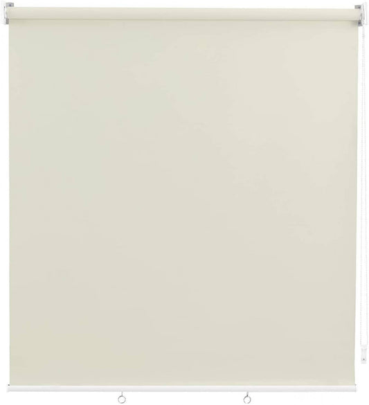 24goodz Outdoor Roller Blind - High UV Protection - Customizable Height - Polyester - Beige - 100x240 cm