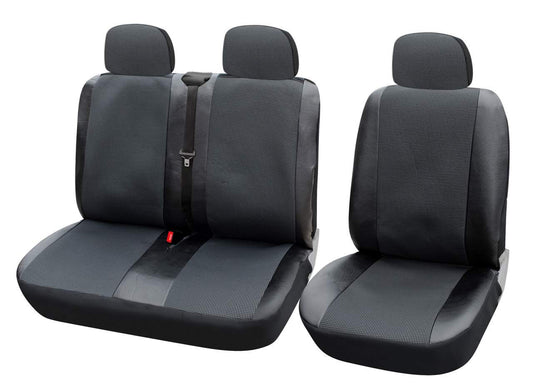 24goodz Van Transporter Seat Covers - Durable and Easy to Clean - 100% Polyester - For Vans - Universal Size
