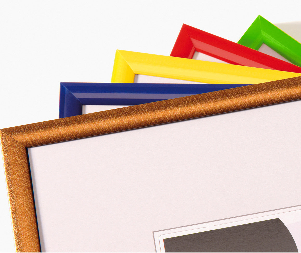 24goodz Photo Frame - Versatile for Various Sizes - Durable Plastic - For Home Decor - Black 20x30cm - sz