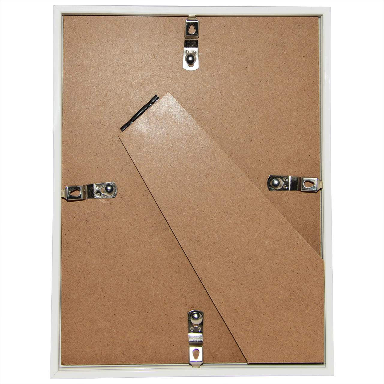 24goodz Photo Frame - Versatile for Various Sizes - Durable Plastic - For Everyone - White 20x30cm - ws