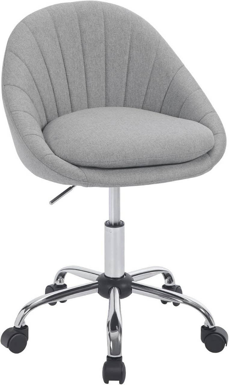 24goodz Ergonomic Office Chair - Stylish Modern Design - Supports up to 150 kg - Fabric - Grey