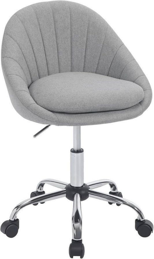 24goodz Ergonomic Office Chair - Stylish Modern Design - Supports up to 150 kg - Fabric - Grey
