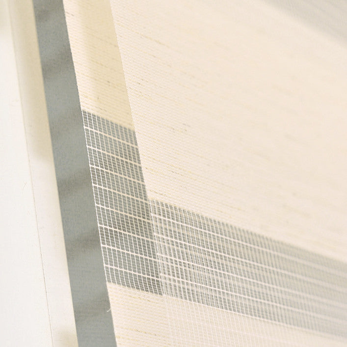 24goodz Double Roller Blind - Easy Installation - Light Protection - 100% Polyester - For Windows and Doors - Natural - nt