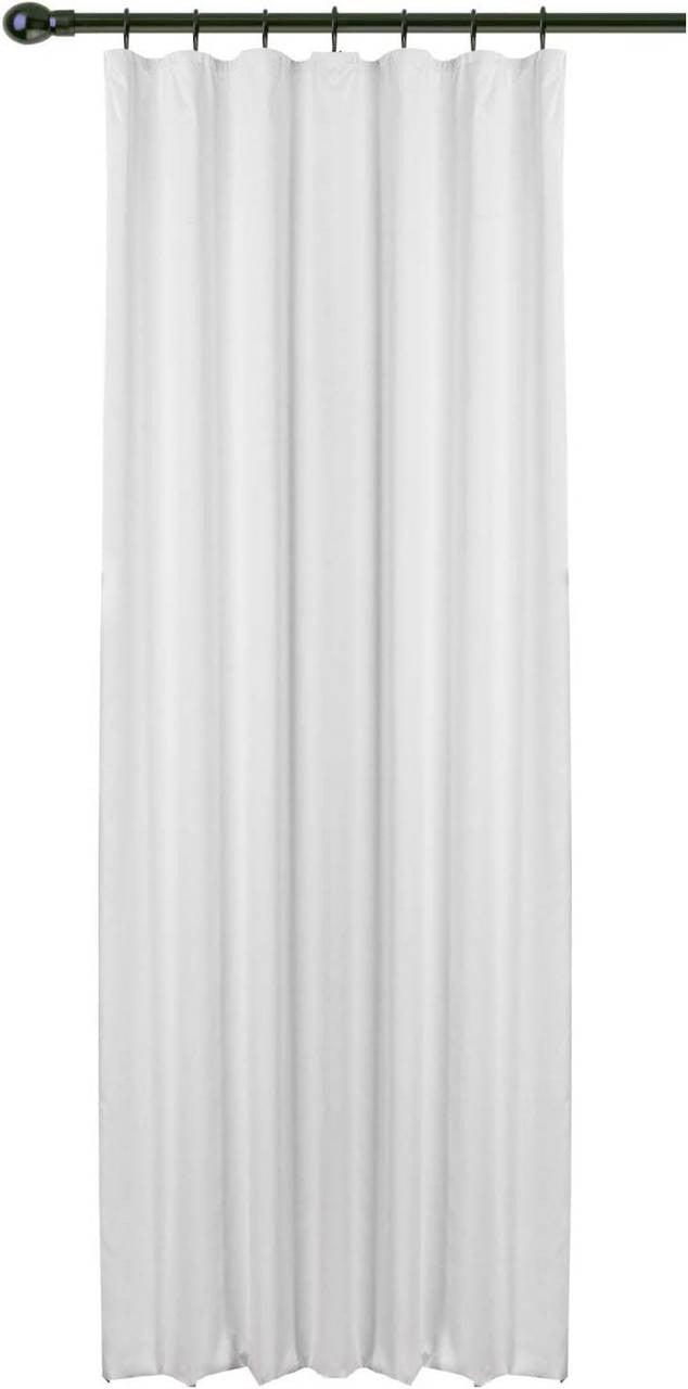24goodz Blackout Curtain - Energy Saving - Sound Absorbing - 100% Polyester - White - 135x245 cm - ws