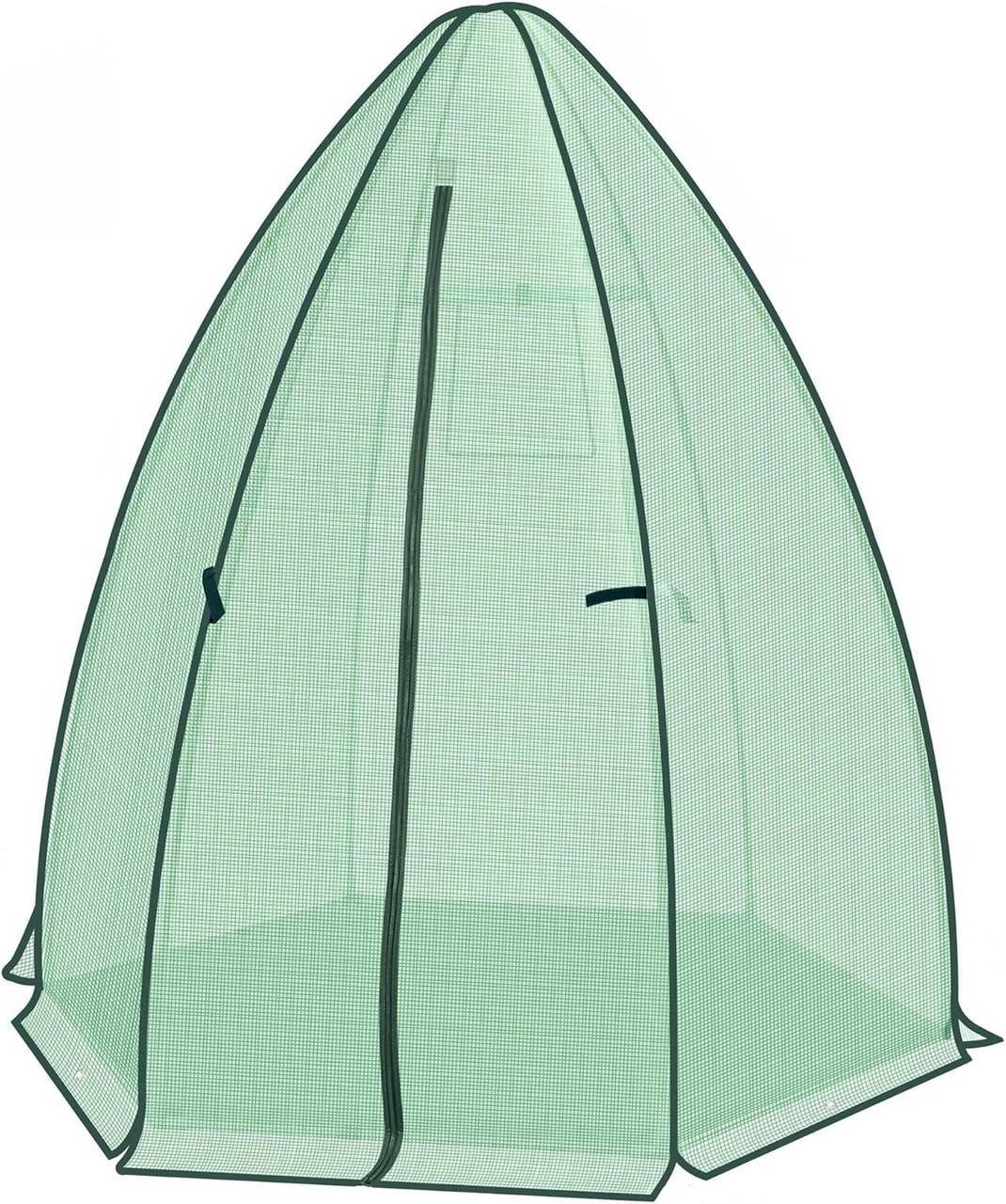 24goodz Greenhouse - Durable and Weather-Resistant - 130 g/m² PE - For Garden Enthusiasts - 160 x 180 cm