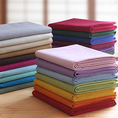 24goodz 50x50 cm Cushion Cover - Soft and Skin-Friendly - OEKO-Certified - 100% Cotton - Bordeaux - bd