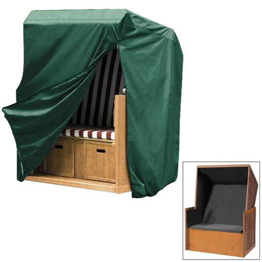 24goodz Garden Furniture Cover - Durable and Weatherproof - PE Fabric - Green - 140/175x135x105 cm - gn