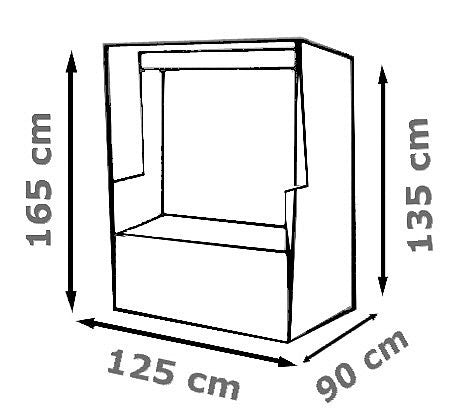 24goodz Garden Furniture Cover - Durable and Weatherproof - PE - For Outdoor Furniture - Green