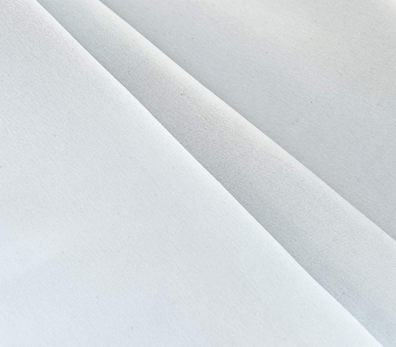 24goodz Sheer Curtains with Eyelets - Energy Saving & Sound Absorbing - 100% Polyester - For Home Decor - White/Grey 135x175 cm - ws