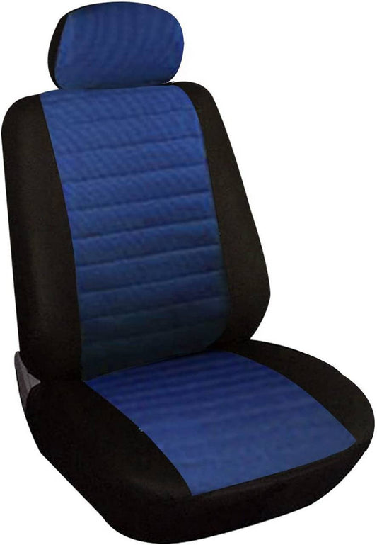 24goodz Universal Car Seat Cover - Durable and Easy to Install - 100% Polyester - For Families - Blue