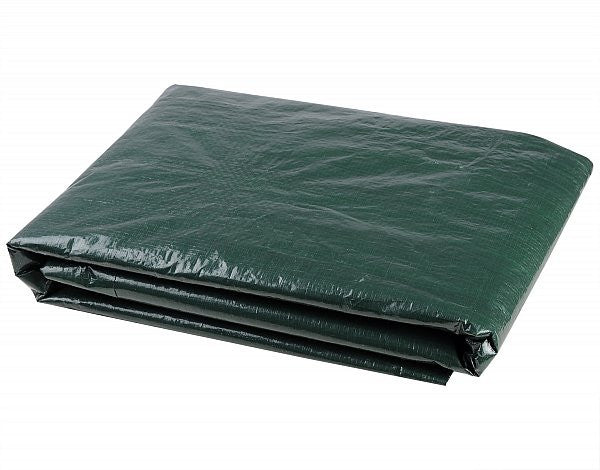 24goodz Rectangular Garden Furniture Cover - Durable & Weatherproof - PE Fabric - Green - 218 x 77 x 55 cm
