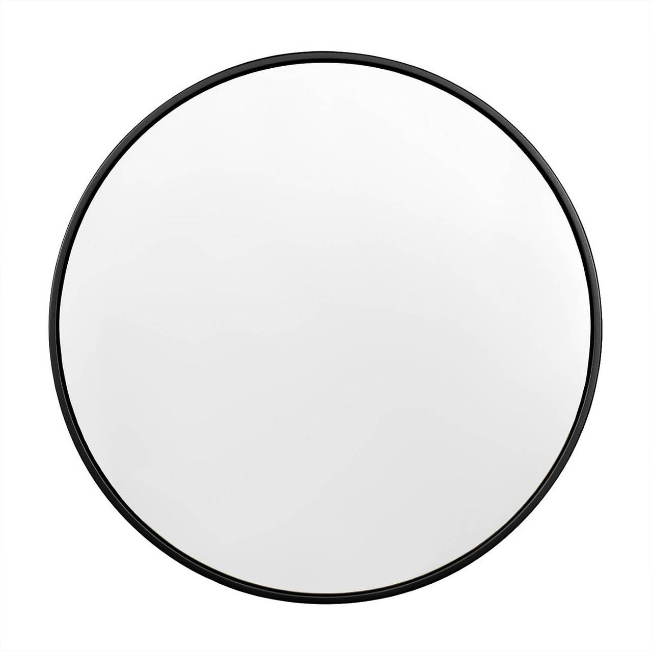 24goodz
ronde spiegel, moderne wandspiegel, hangende spiegel, gemaakt van glasmetaal MDF71x71cmZwart