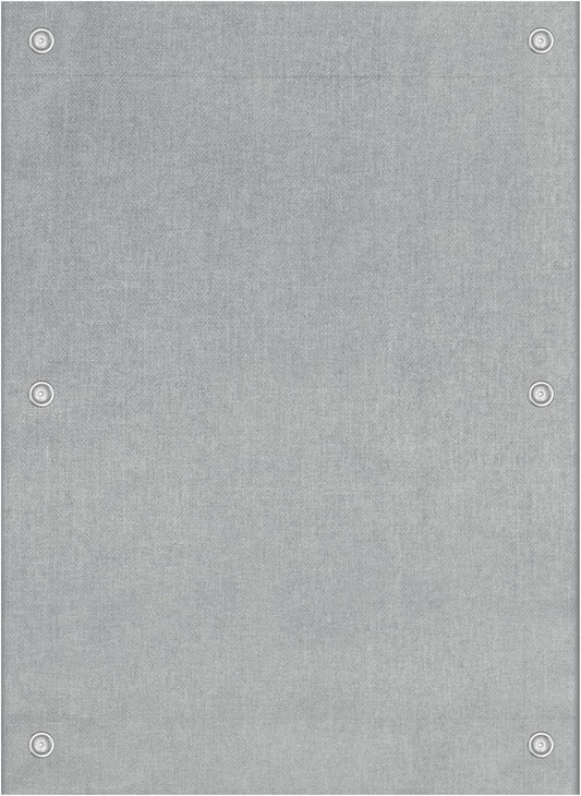24goodz Blackout Roller Blind for Roof Windows - Improved Suction Cups - 100% Light Blocking - Polyester - For Home Use - Grey 60x73 cm