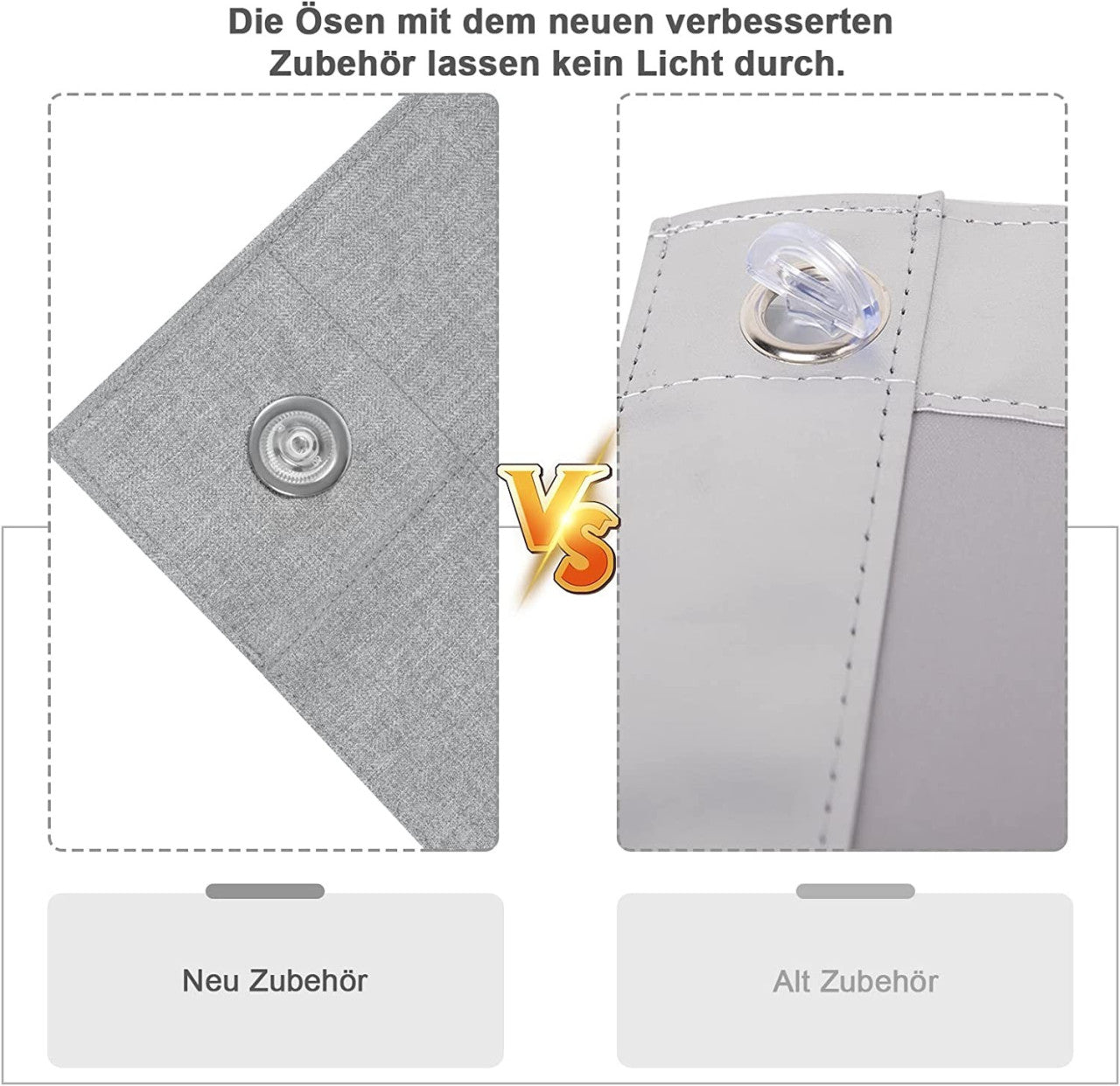 24goodz Thermal Blackout Roller Blind for Roof Windows - Easy Installation Without Drilling - Polyester - For All Rooms - Grey 57x100 cm