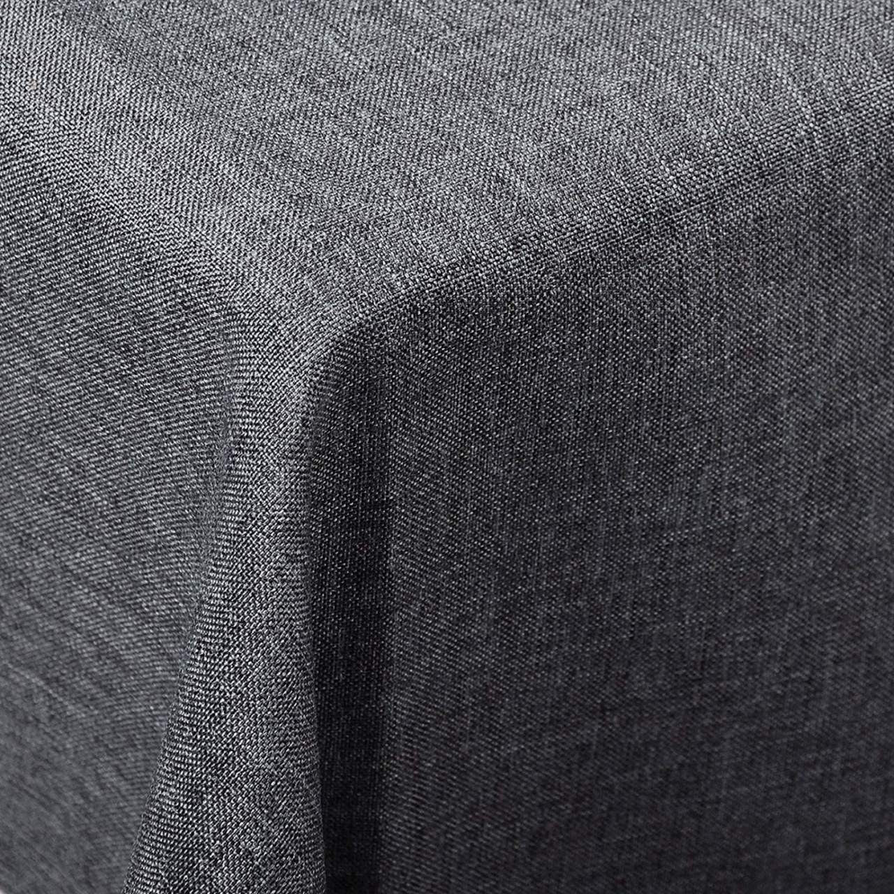 24goodz Tablecloth - Water-Resistant and Durable - 100% Polyester - For Home and Outdoor Use - Grey 90x90cm