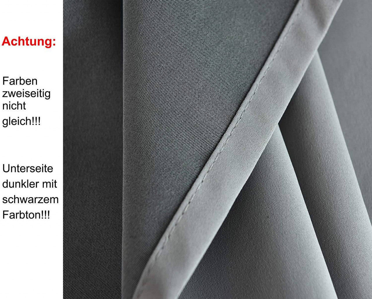 24goodz Sheer Curtains with Eyelets - Energy Saving & Sound Absorbing - 100% Polyester - Dark Grey - 135x175 cm - dgr