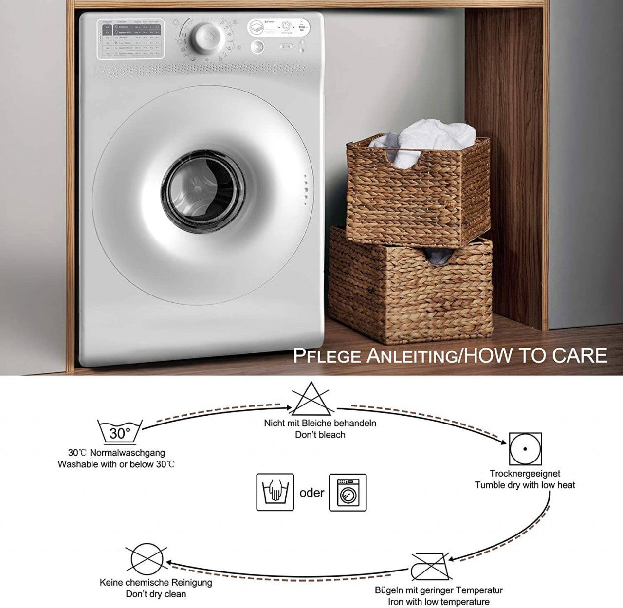 24goodz Thermal Curtain with Eyelets - High Durability - Energy Saving & Sound Absorbing - 100% Polyester - Cream - 135x175 cm