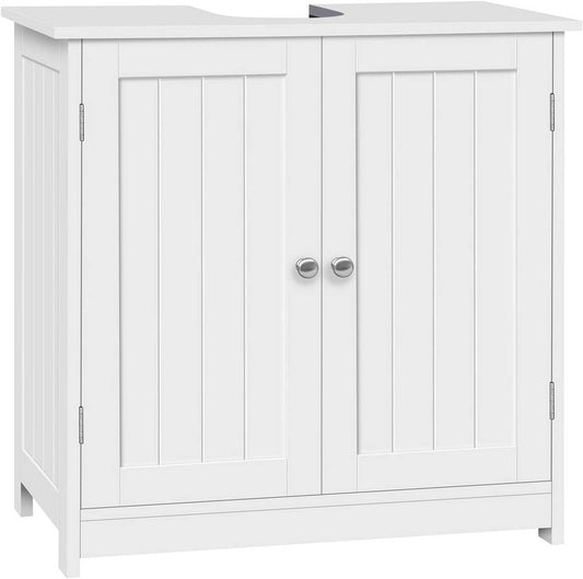 24goodz Under Sink Cabinet - Spacious Storage - Durable MDF - White - 60x60x30 cm